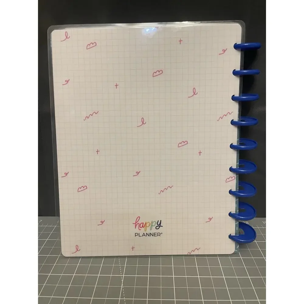 Happy Planner Classic Squad Girls Planner 12 Months 9 Disc Vertical Color Block